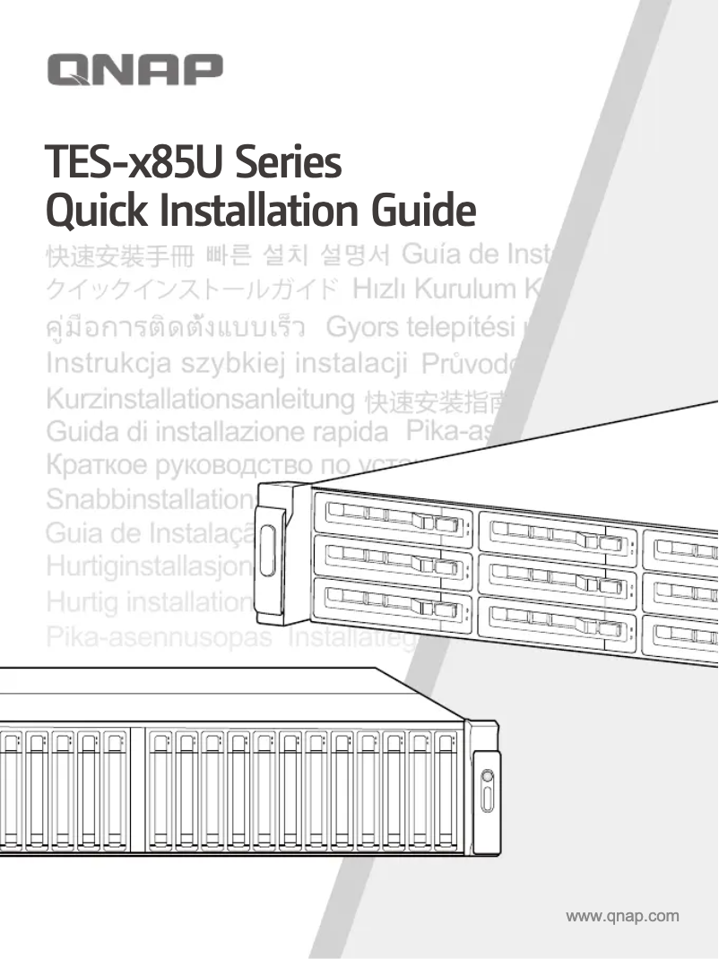 First page image of the manual for TES-1885U