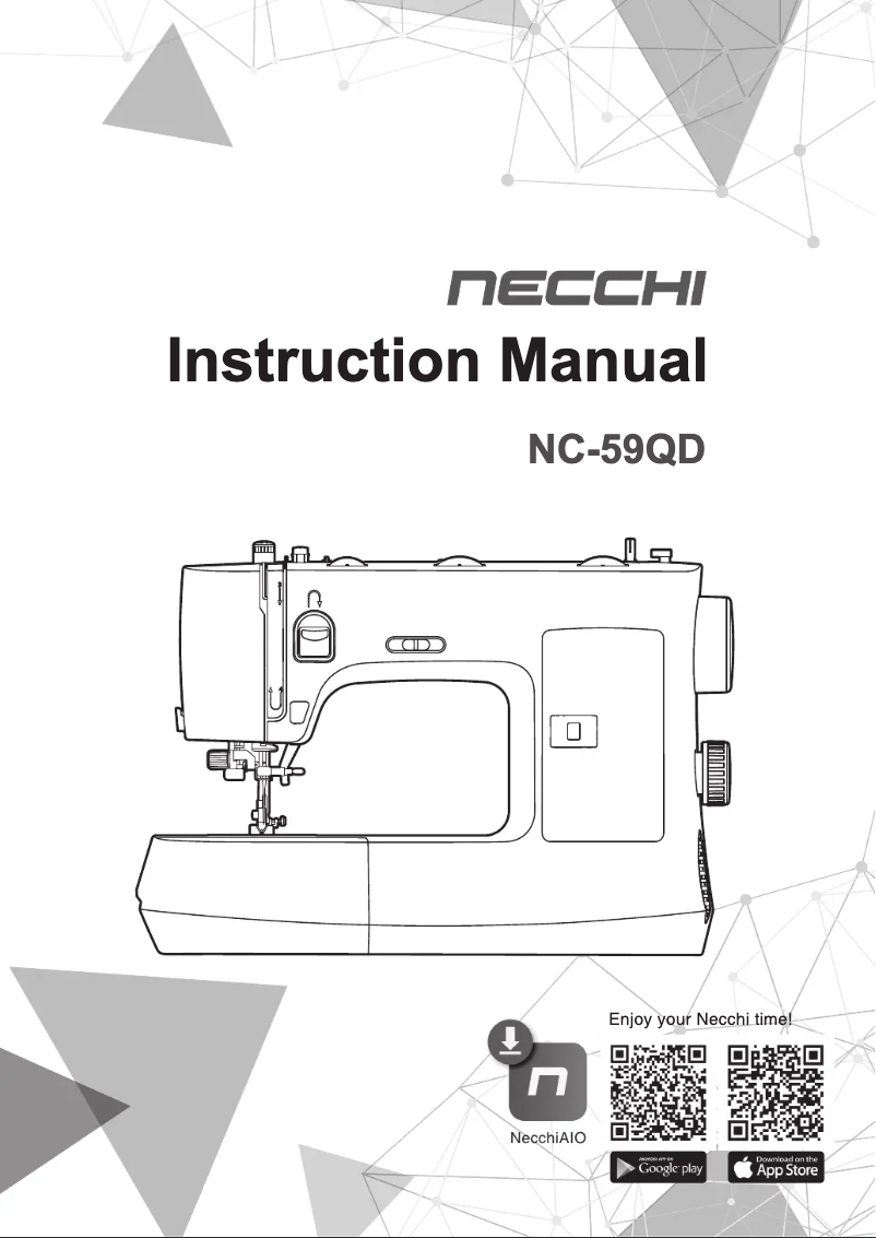 First page image of the manual for NC-59QD