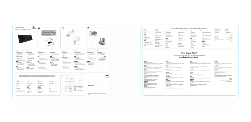 First page image of the manual for K200