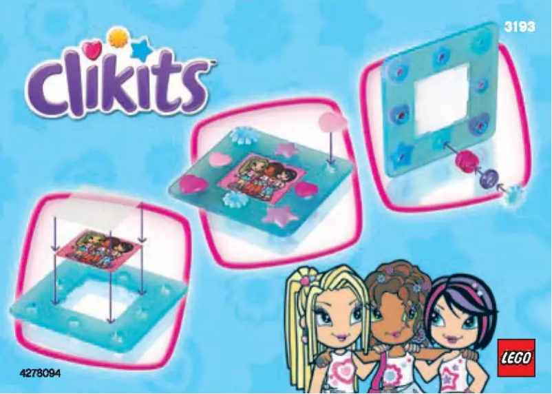 First page image of the manual for Fun Friends Frame