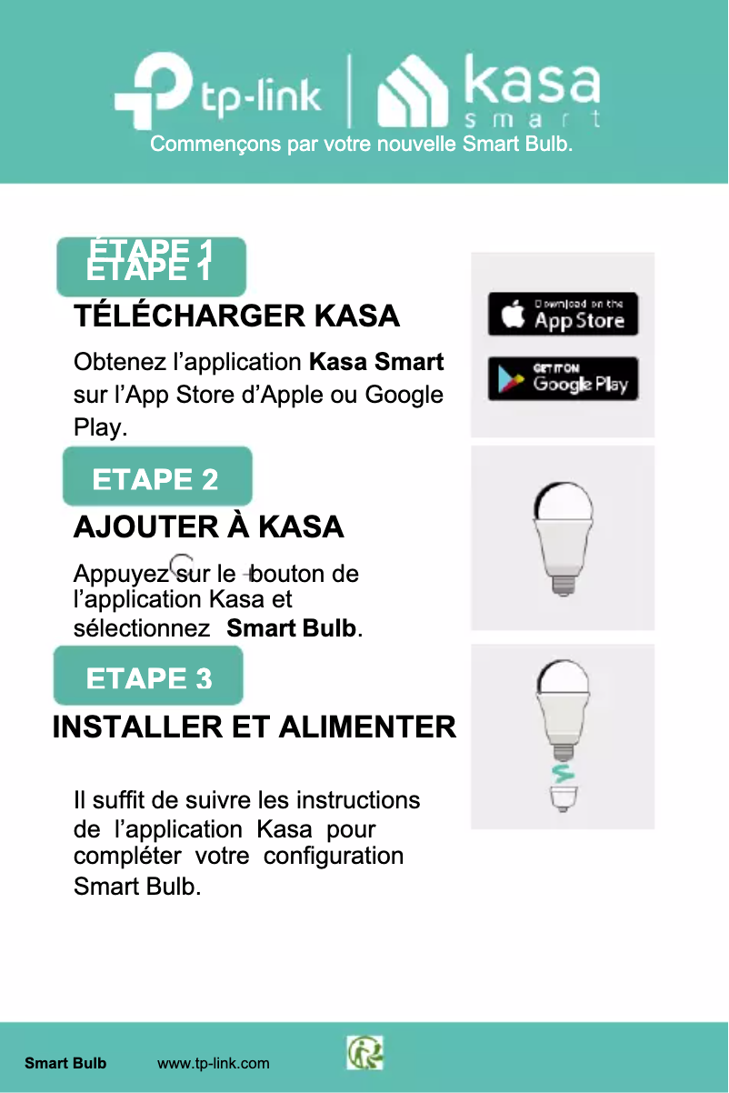 Page 1 of the manual Installation Guide TP-Link KL130