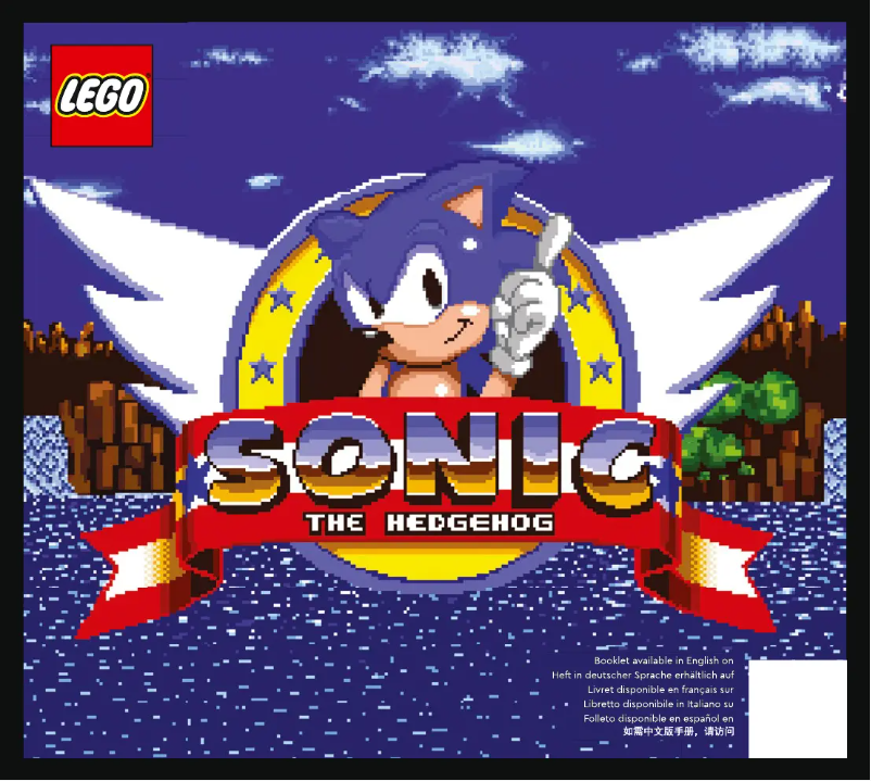 Page 1 of the manual User Manual Lego Sonic 21331