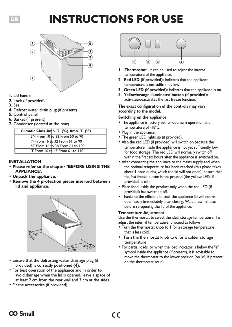 First page image of the manual for GT 193 A2+