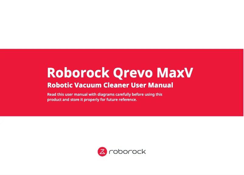 First page image of the manual for Q Revo MaxV