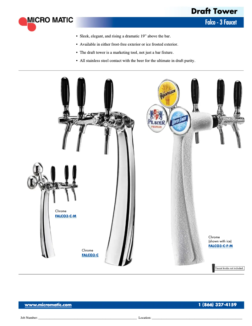 First page image of the manual for FALCO3