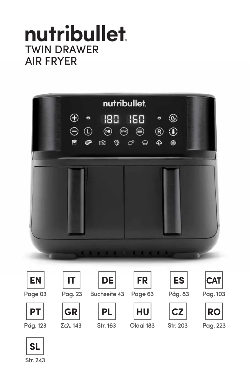 First page image of the manual for Twin Drawer