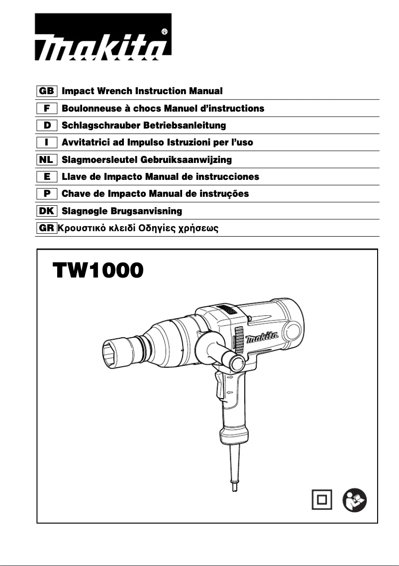 First page image of the manual for TW1000