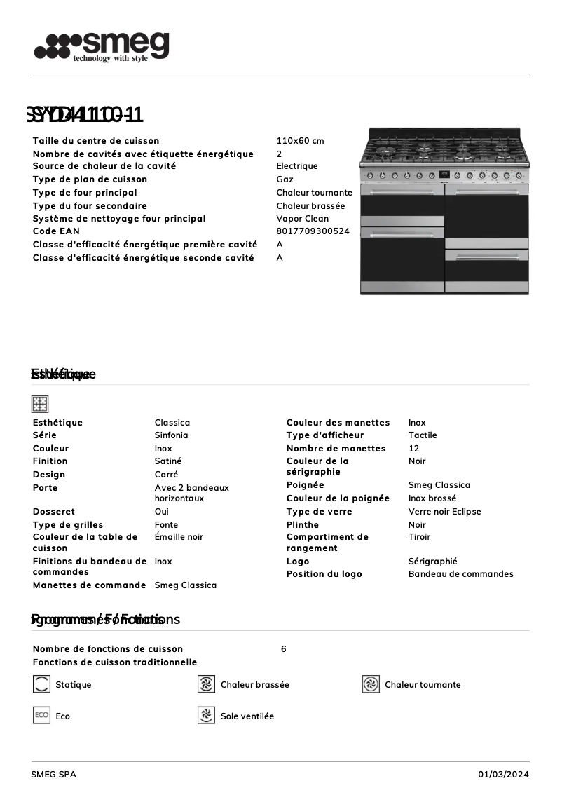 First page image of the manual for SYD4110-1