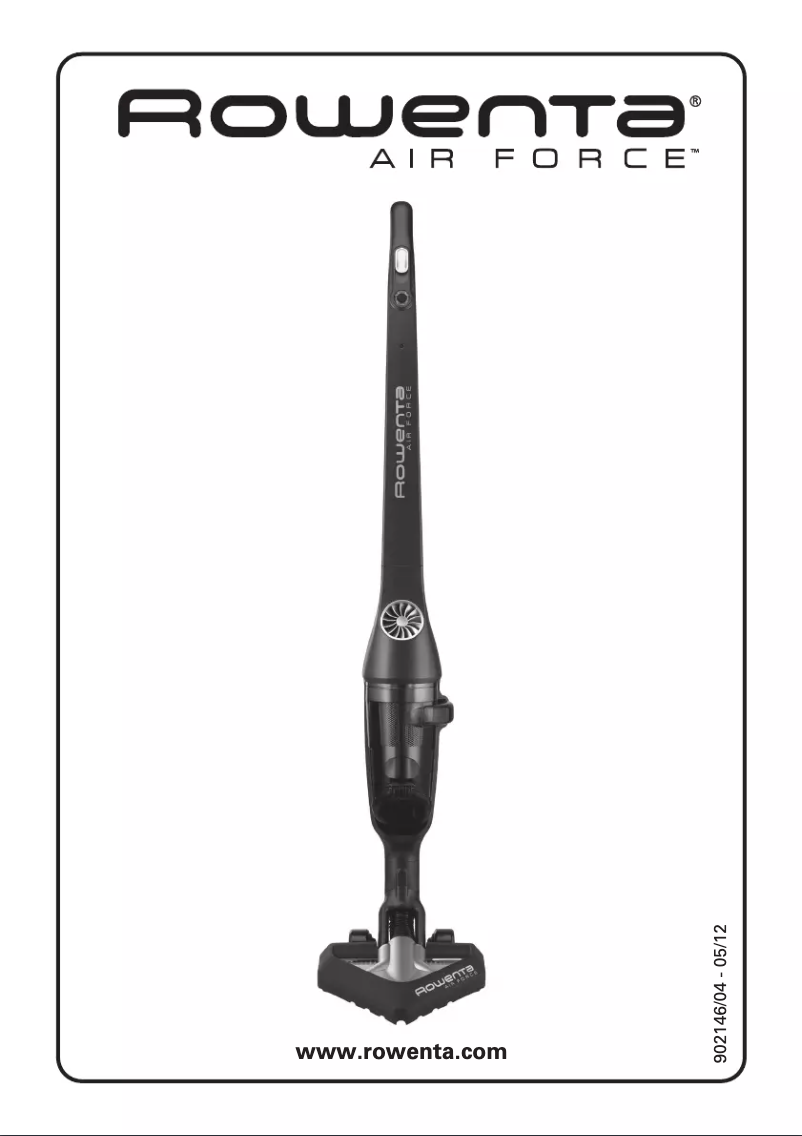 Page 1 de la notice Manuel utilisateur Rowenta RH8554 Air Force