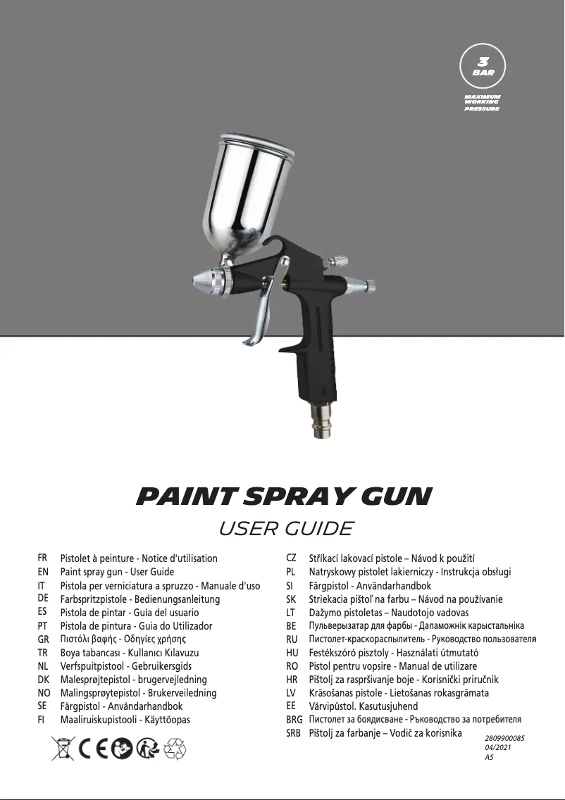 Page 1 of the manual User Manual Abac G-542F