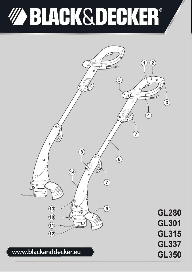 First page image of the manual for GL280