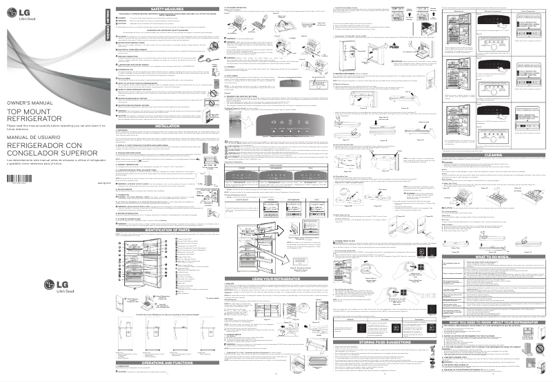 First page image of the manual for GM-S482UQS