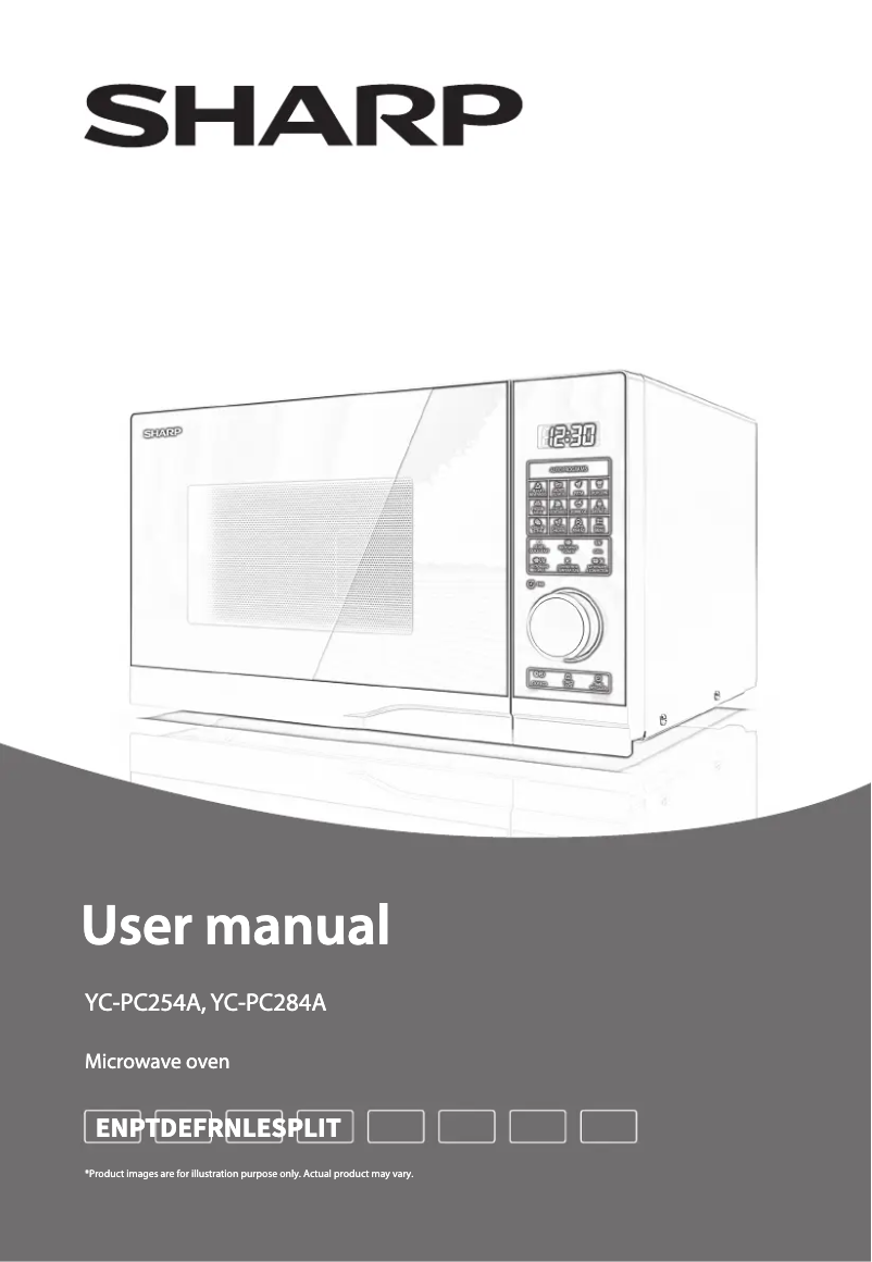 First page image of the manual for YC-PC284AE