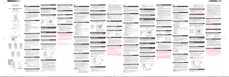 First page image of the manual for THG312
