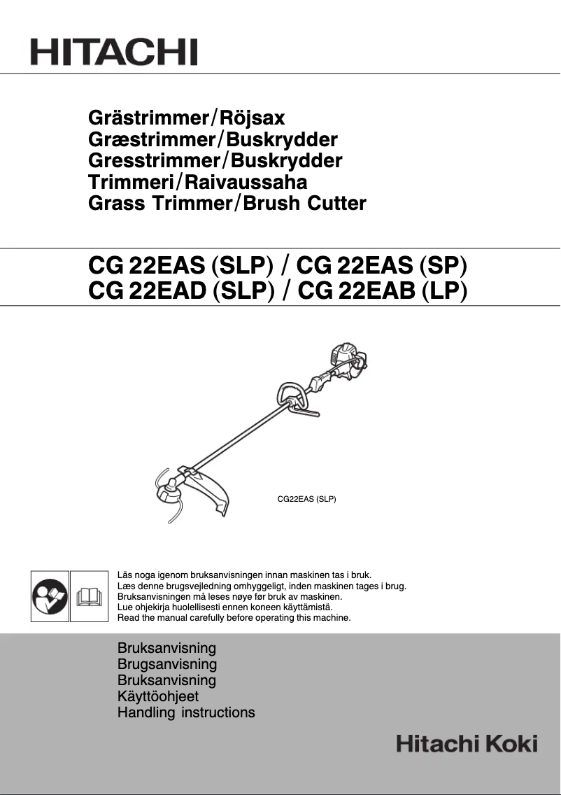 First page image of the manual for CG 22EAS