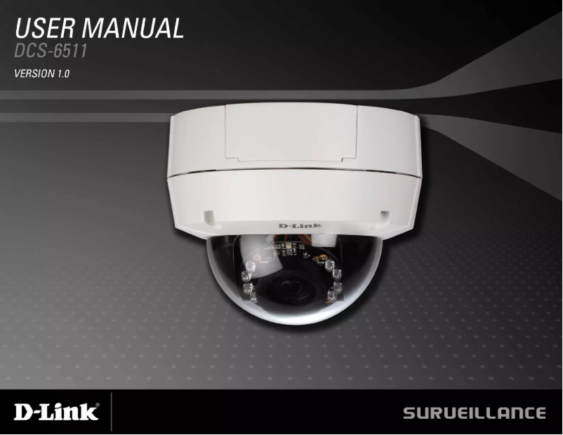 First page image of the manual for DCS-6511