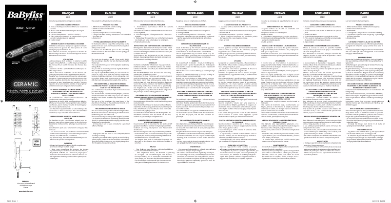 First page image of the manual for AS81E