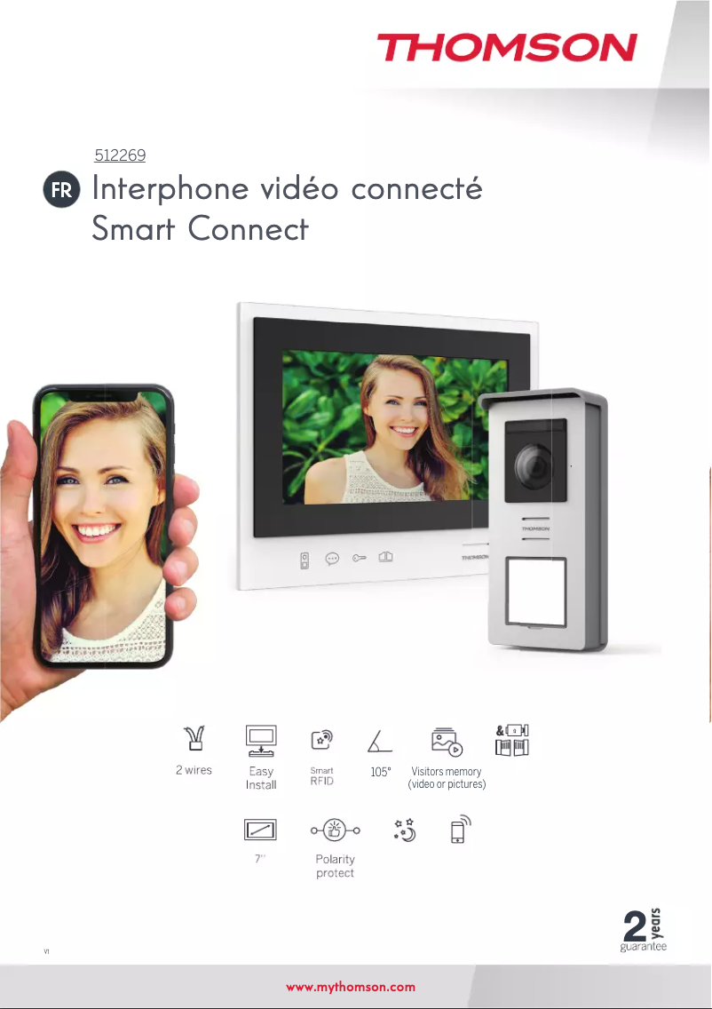 Page 1 of the manual User Manual Thomson 512269