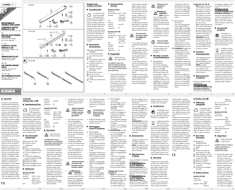First page image of the manual for Z31410B
