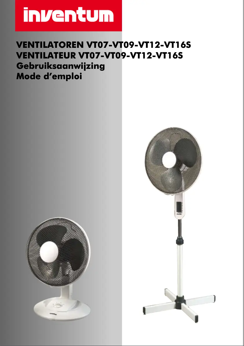 First page image of the manual for VT07