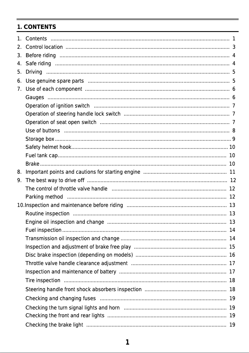 Page 1 of the manual User Manual SYM Symphony ST