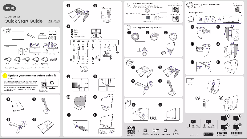 Image de la première page du manuel de l'appareil PhotoVue SW272U