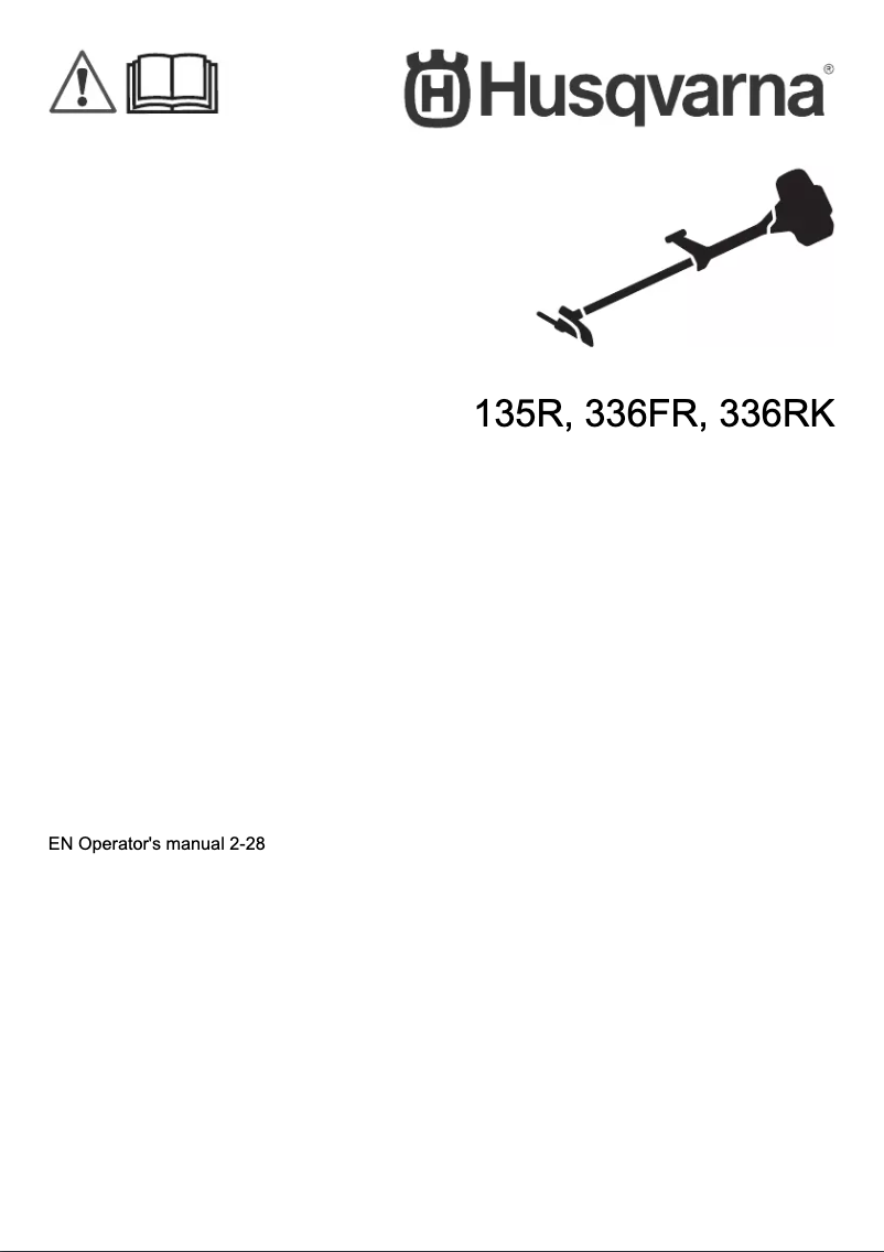 First page image of the manual for 336FR