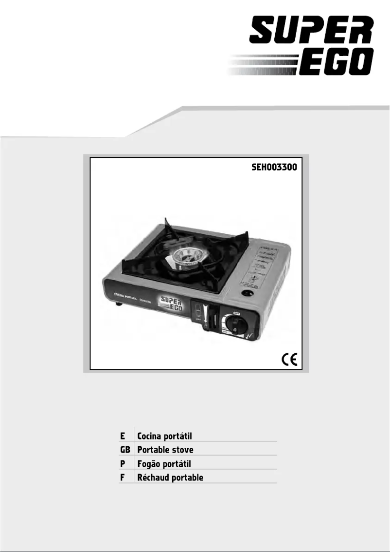 First page image of the manual for SEH003300