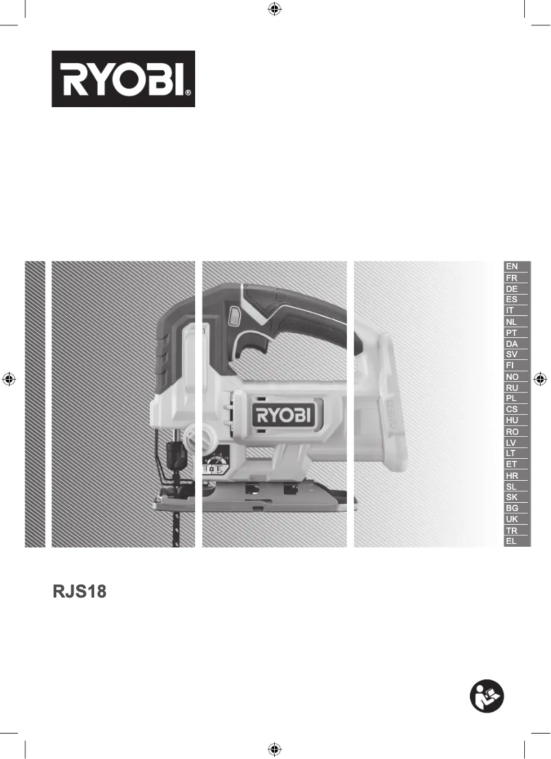Page 1 of the manual User Manual RYOBI One+ RJS18