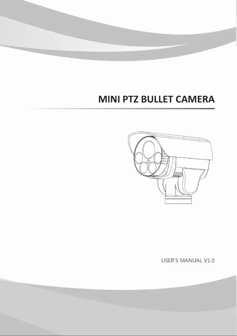 Page 1 of the manual User Manual Tecno TC 5016-IP-PTZ