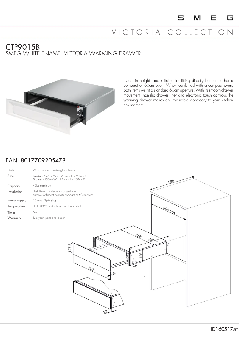 Image de la première page du manuel de l'appareil CTP9015B