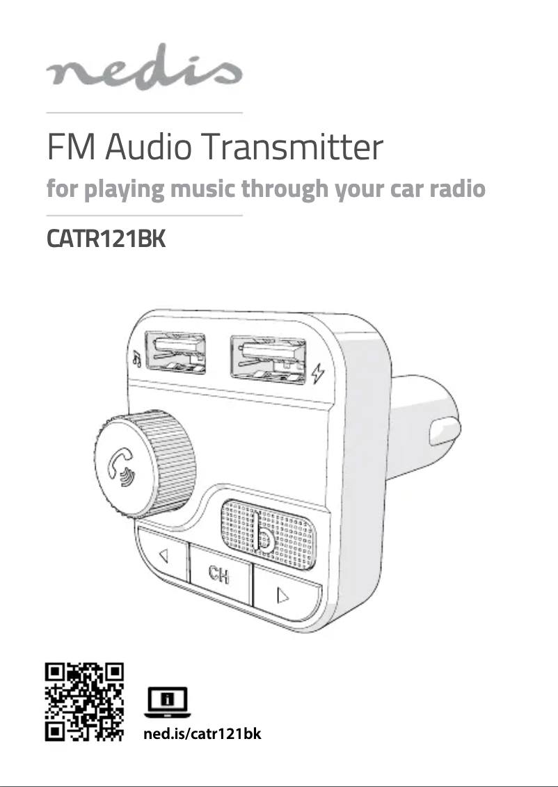 First page image of the manual for CATR121BK