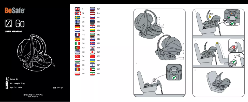 Page 1 of the manual User Manual BeSafe 553598