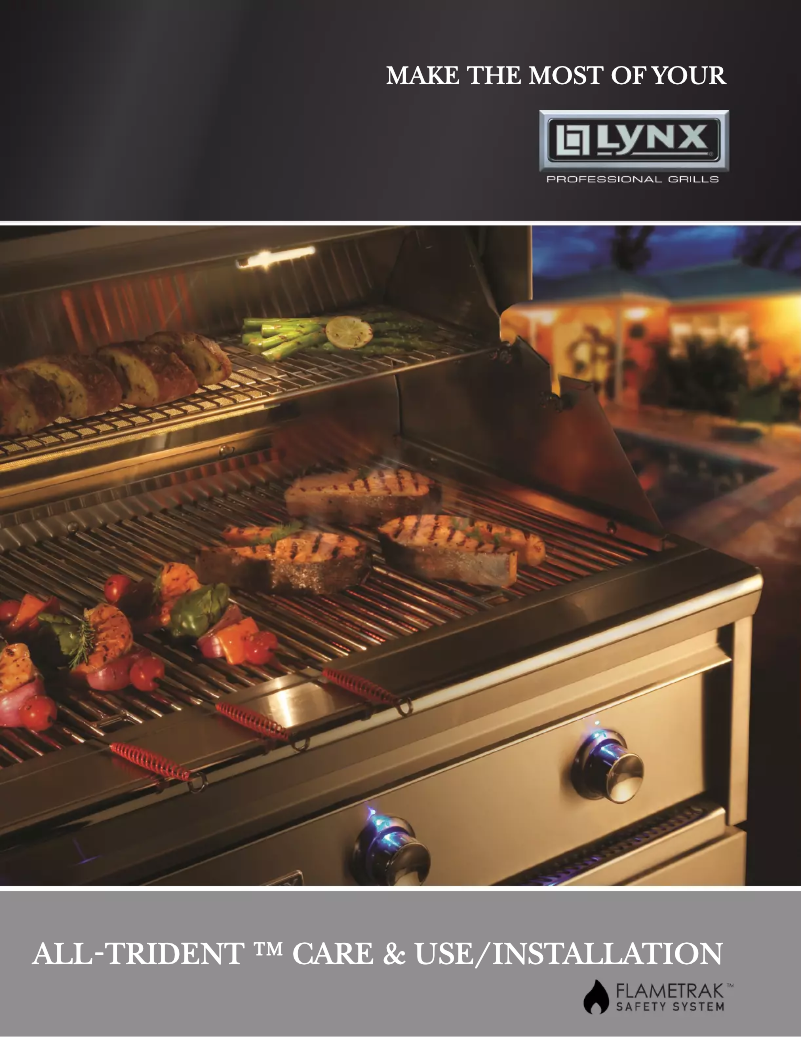 Page 1 of the manual User Manual Lynx LF36ATR-LP