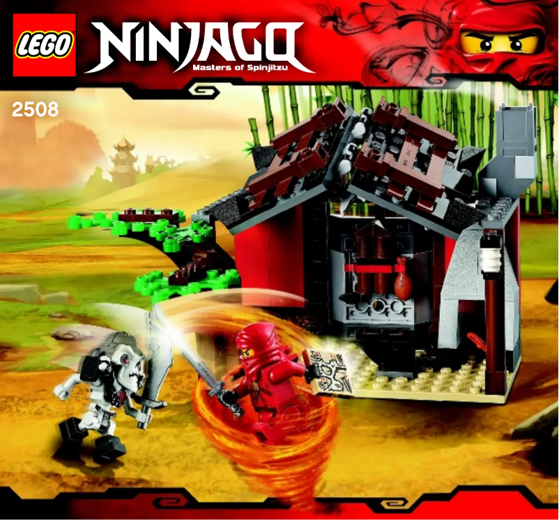 Page 1 of the manual User Manual Lego Ninjago 2508