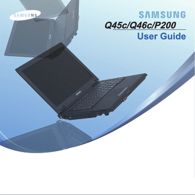 First page image of the manual for Q45c