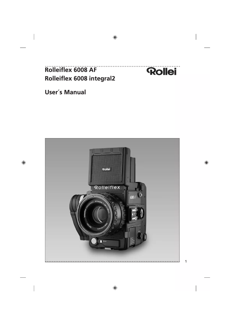 First page image of the manual for flex 6008 integral 2
