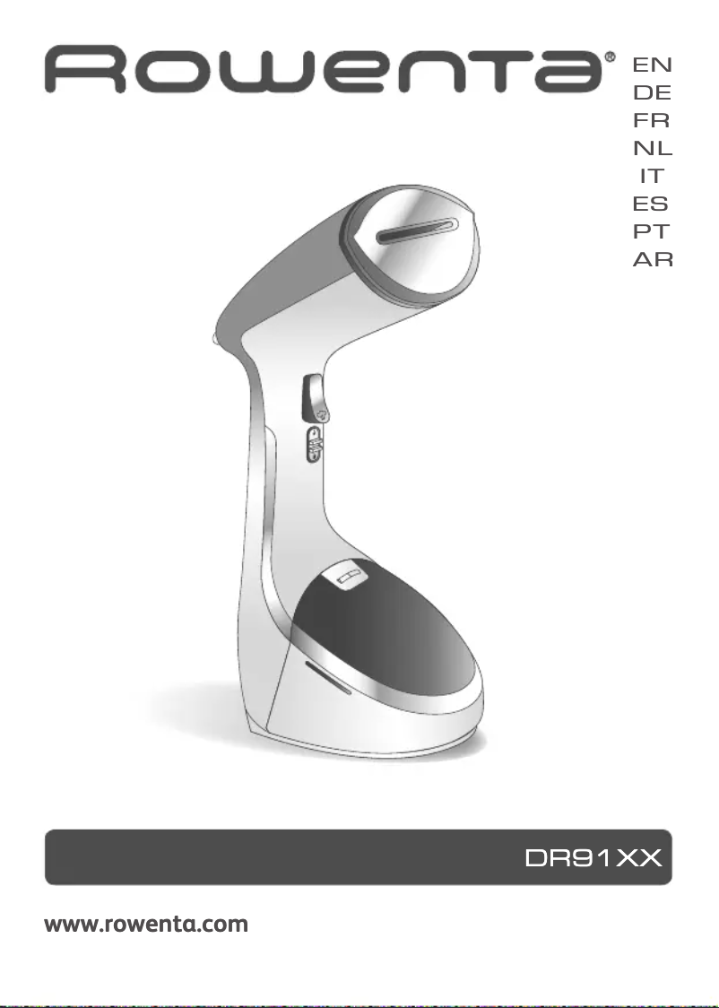 Page 1 de la notice Manuel utilisateur Rowenta Access Steam Care DR9100