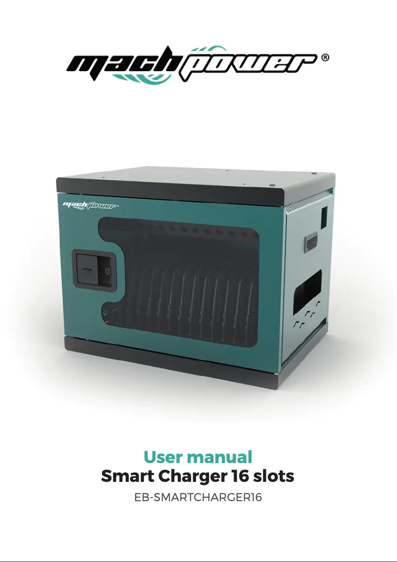 Page 1 of the manual User Manual Mach Power EB-SMARTCHARGER16