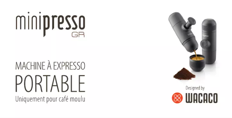 Page 1 of the manual User Manual Wacaco Minipresso GR