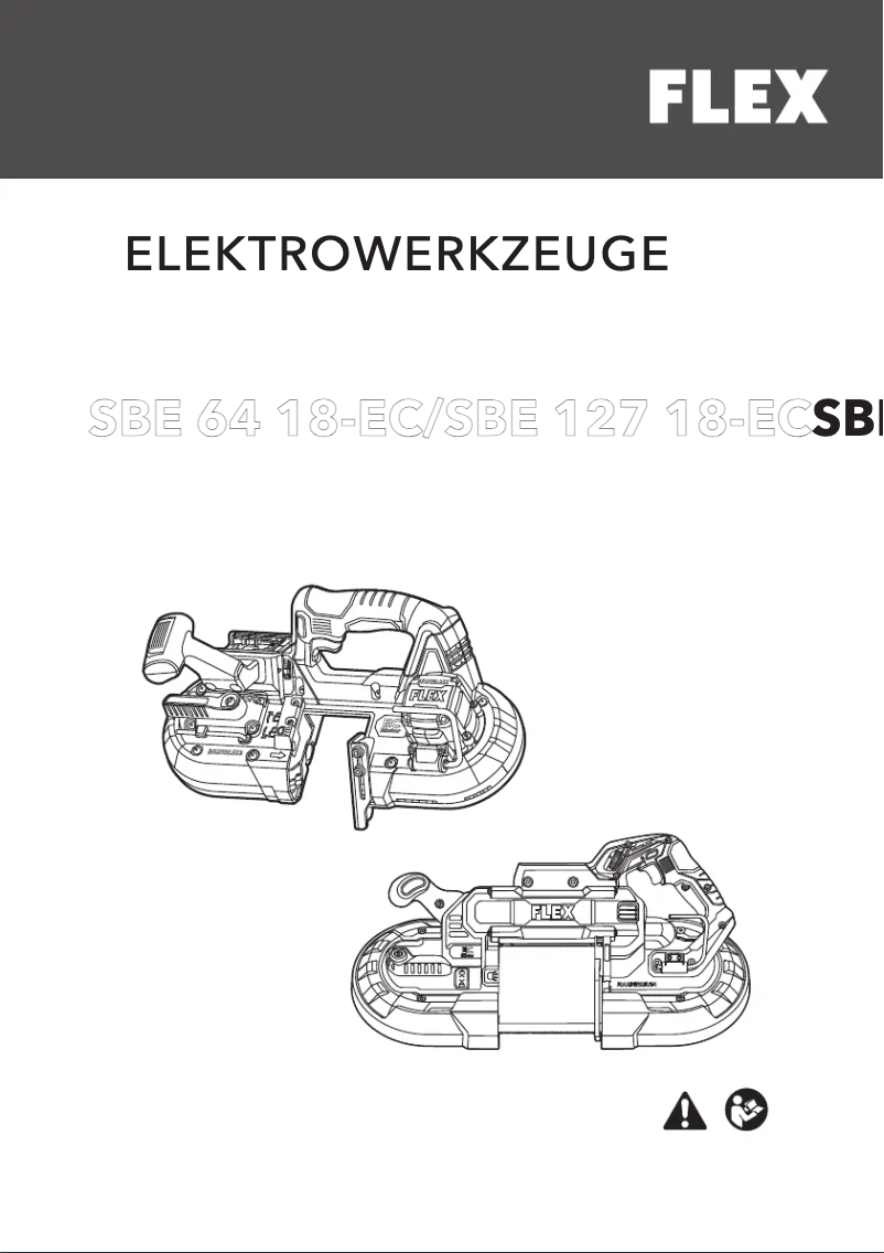 Page 1 of the manual User Manual Flex SBE 127 18-EC