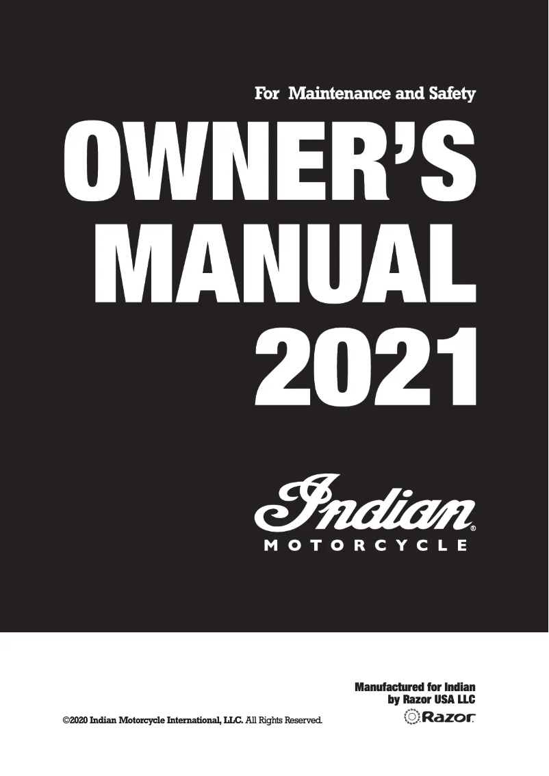 First page image of the manual for Blade 15