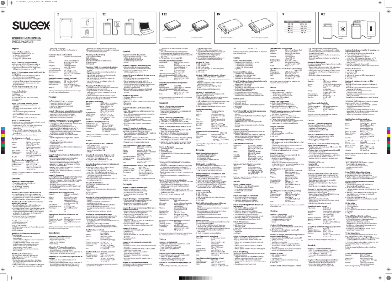 Page 1 of the manual User Manual Sweex SW5000PB002L