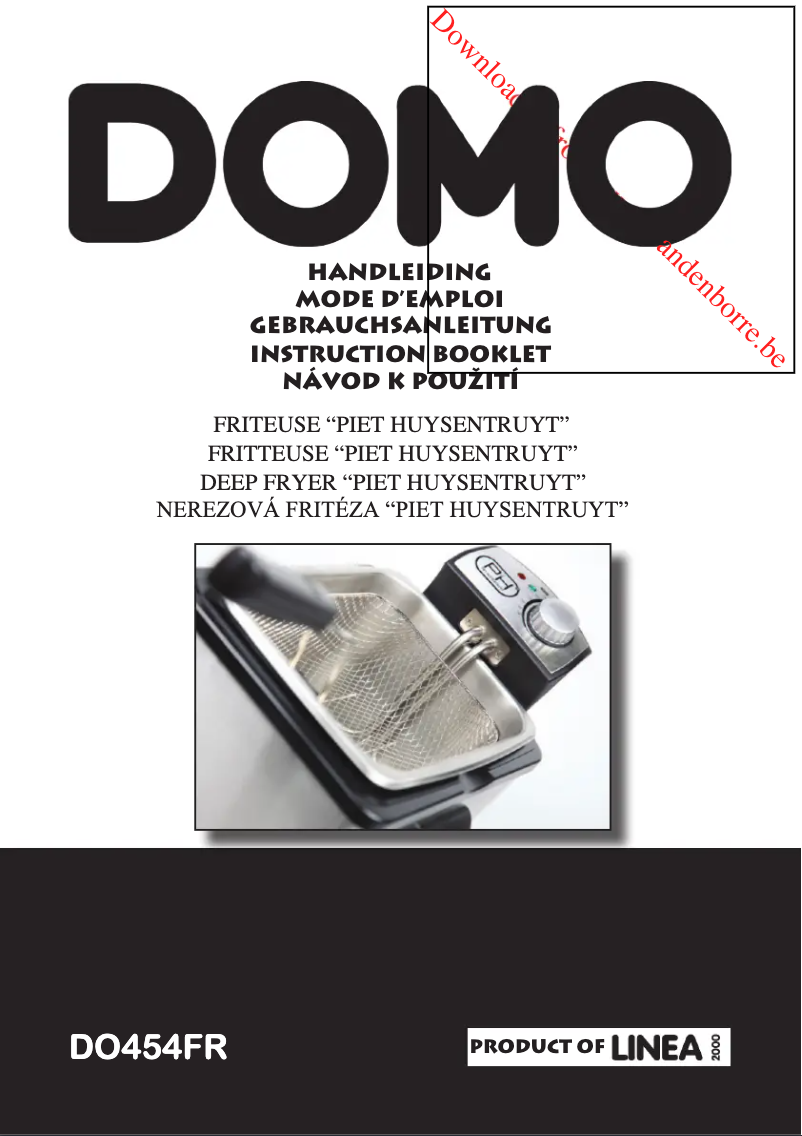 Page 1 of the manual User Manual Domo DO454FR
