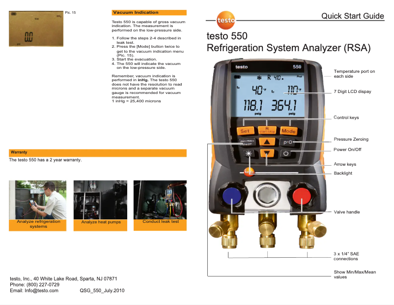 First page image of the manual for 905-T1