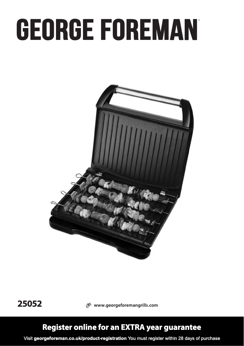 First page image of the manual for 25052