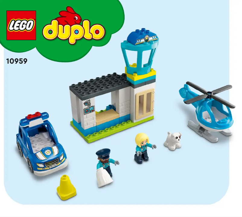 Page 1 of the manual User Manual Lego Duplo 10959