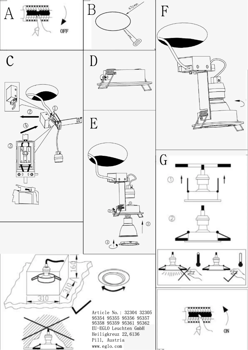 First page image of the manual for Tedo