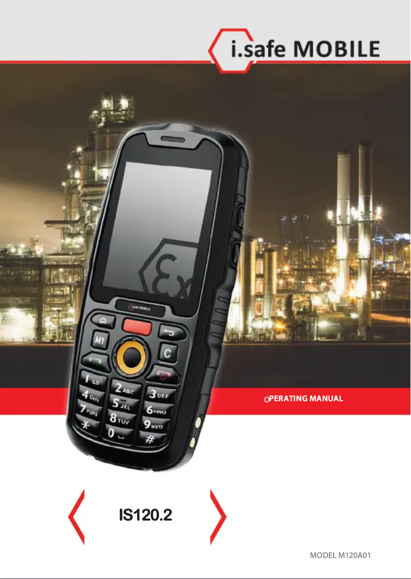 Page 1 of the manual User Manual i.safe Mobile IS120.2