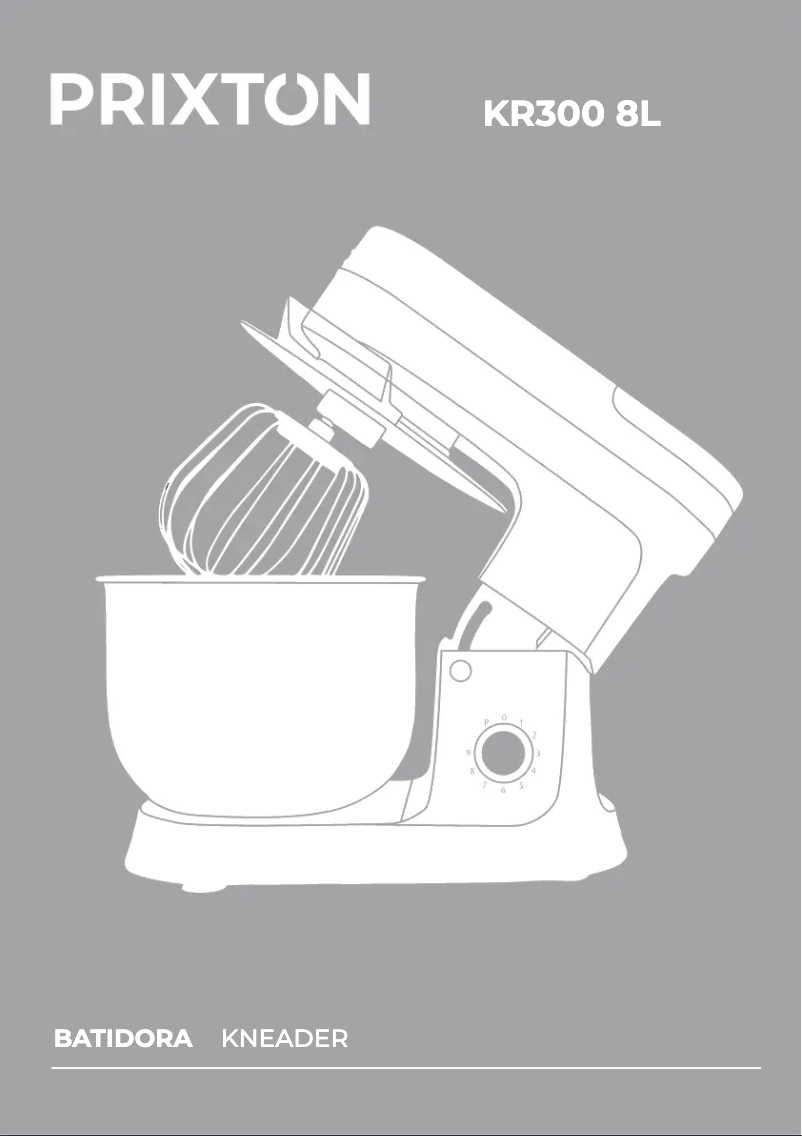 First page image of the manual for KR300